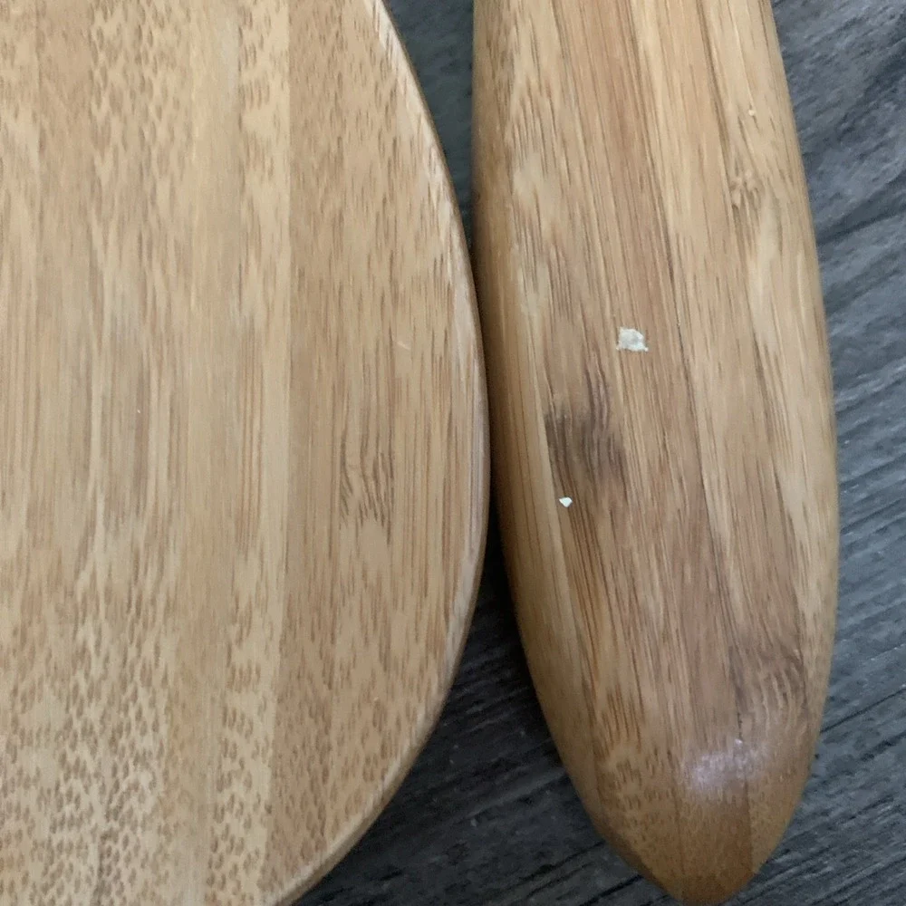Lipper International 3-Piece Bamboo Salad Bowl Set with Servers 12in